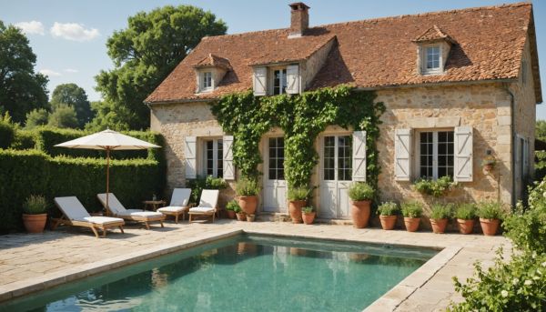 Où trouver un gîte avec piscine chauffée en été ?