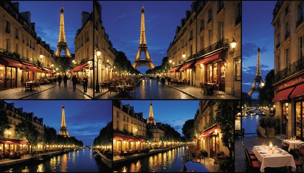Top 4 des sorties romantiques nocturnes à paris