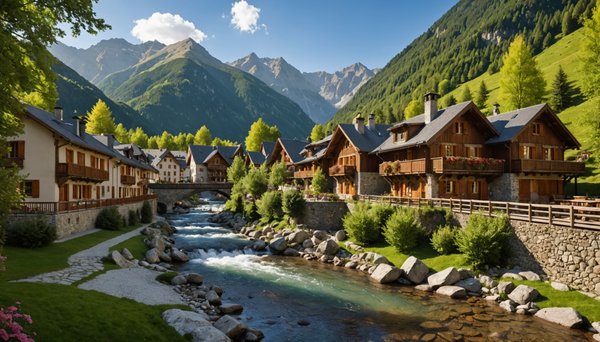 Visiter cauterets : thermalisme et nature